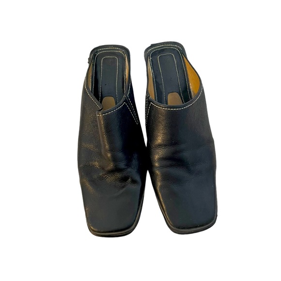 Sz 10B Easy Spirit Leather Mules - Picture 1 of 5